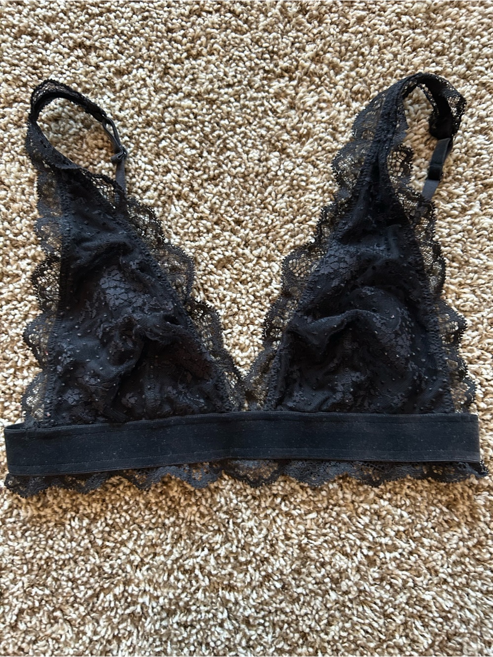Victoria's Secret Black Lace Bralette